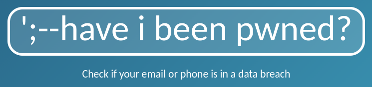 HaveIBeenPwned